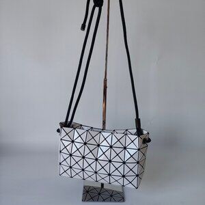 Issey Miyake drawstring tofu bag